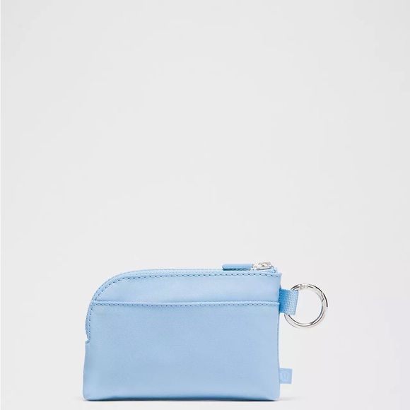 Lululemon Clippable Card Pouch- Proud Cloud/White - Picture 2 of 4